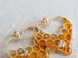 The Jewelry Made By Stephanie Looks Like It’s Dipped In Honey