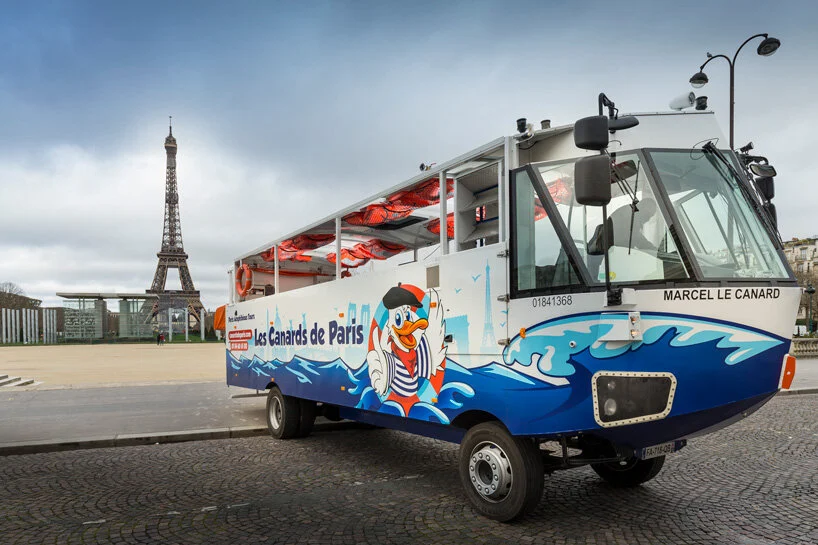 Unforgettable Guided Tour Around Paris By The First Amphibious Bus