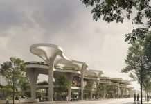 Koichi Takada Architects Design Shanghai Marketplace With Solar Trees Koichi Takada Architects Designs Shanghai Marketplace With Solar Trees