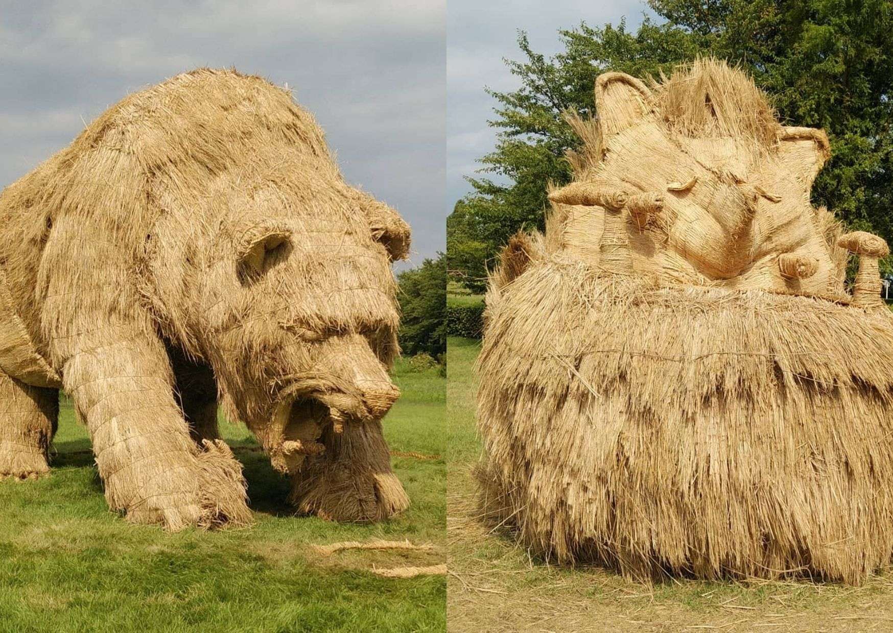 Amazing Giant Straw Sculptures At The Wara Art Festival In Japan