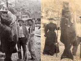 Interesting Photos Of Fishermen With Their Big Fish Catches In The Past
