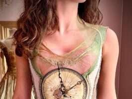 French Designer Creates Delicate Dresses That Are Embellished With Exquisite Designs