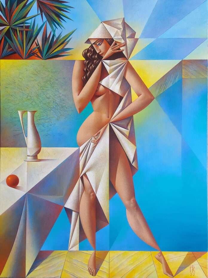 Artist Georgy Kurasov Creates Kaleidoscopic Paintings