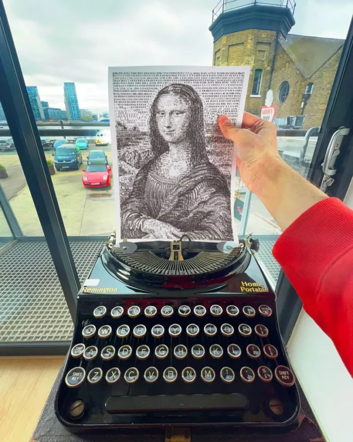 James Cook's Typewriter Art