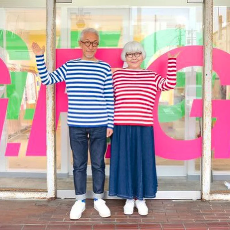 Matching Outfits BY Japanese Couple Tsuyoshi and Tomi Seki