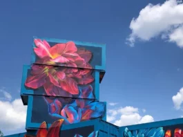 Exquisite Flower Murals Created By British Artist Sophie Mess