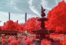 Mesmerizing Infrared Photos of NYC Mesmerizing Infrared Photos of NYC By French photographer Pierre-Louis Ferrer