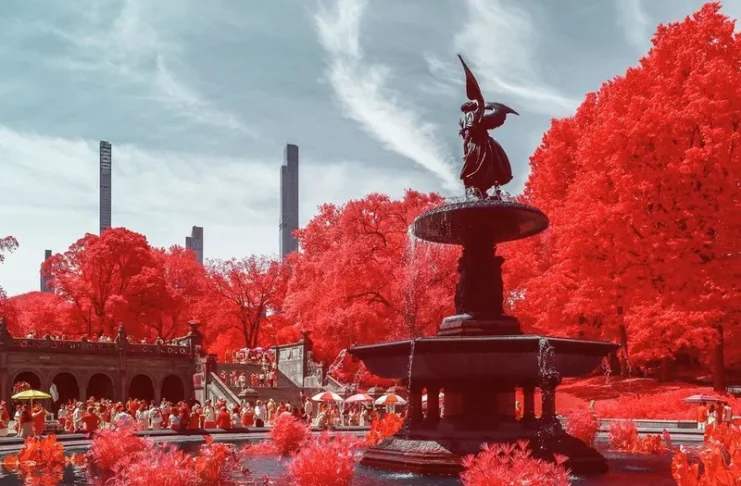 Mesmerizing Infrared Photos of NYC By French photographer Pierre-Louis Ferrer