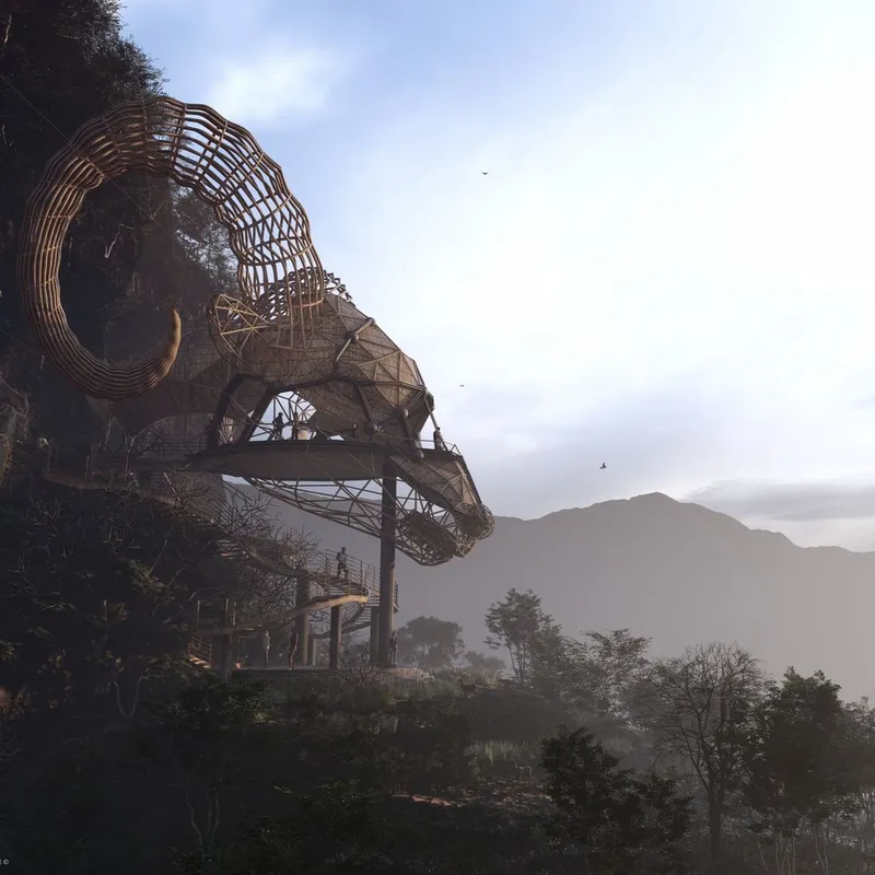 Nature-Inspired Observation Decks