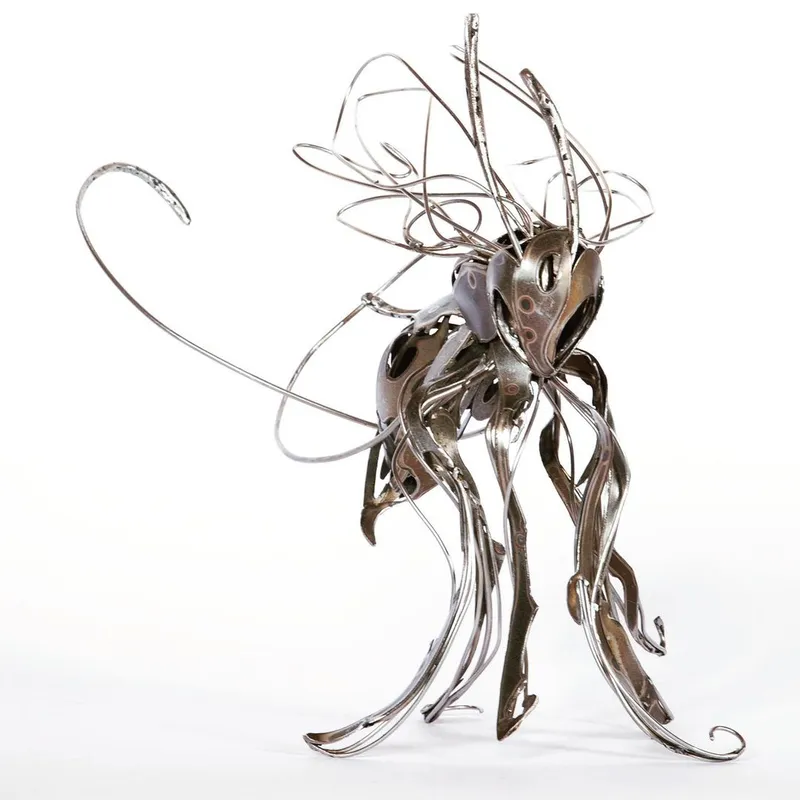 Nature-inspired Metal Art