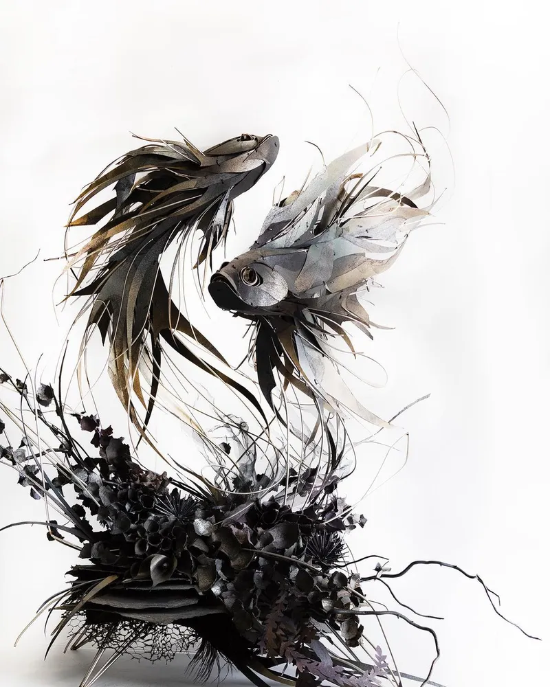 Splintered Metal Animals