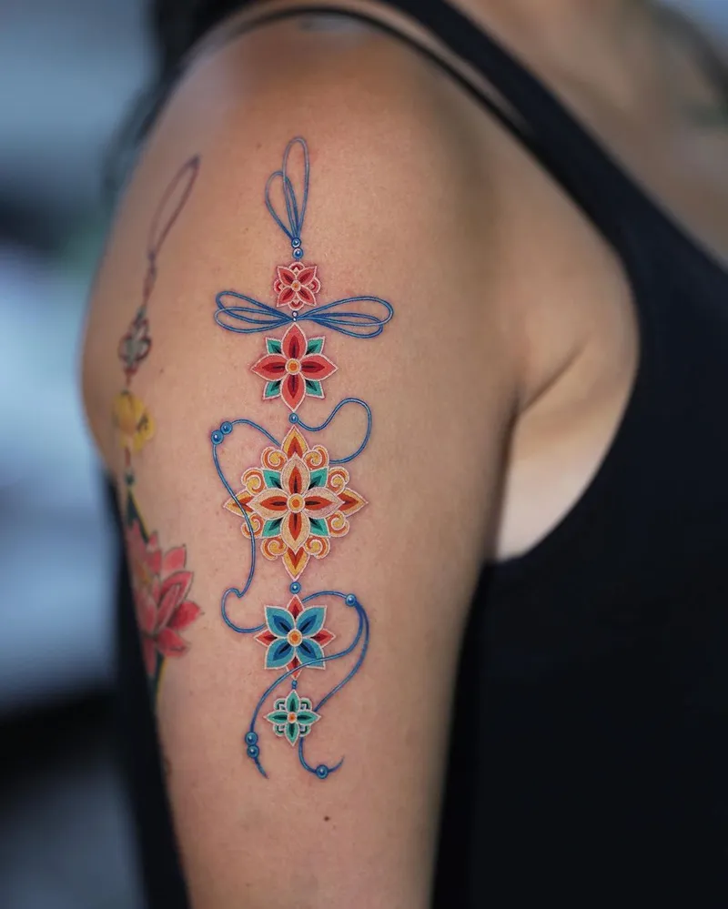A Tattooist Creates Stunning Body Art Using Vibrant Colours
