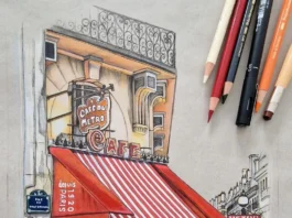 A UK-based Artist Breathes Life into Old-world Europe Through Her Architectural Drawings