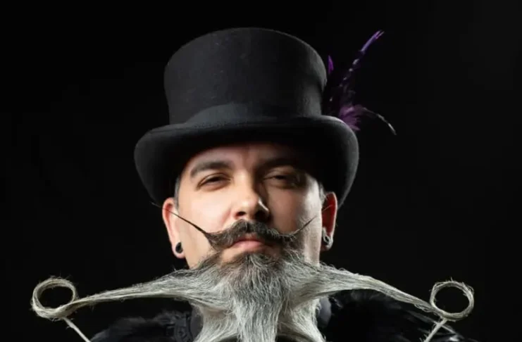 The 2023 National Beard and Moustache Championship is Adorned with Vivid Facial Hair Styles