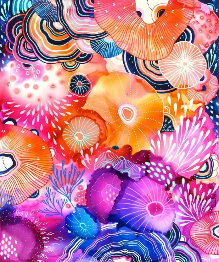 Yellena James Discovers the Vividness of The Marine World Through Her Mixed-Media Paintings Yellena James Discovers the Vividness of The Marine World Through Her Mixed-Media Paintings