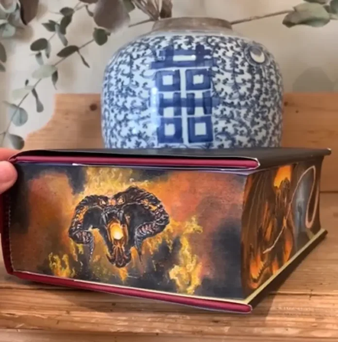 UK-Based Artist Creates Fore-Edge Book Paintings To Support The Continuation Of That Endangered Form Of Art