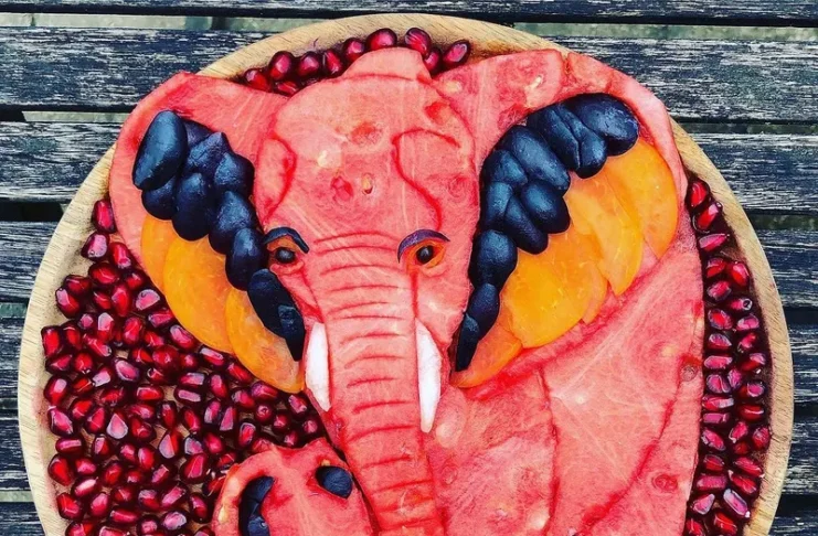 Artist Turns Fresh Fruits And Vegetables Into Cute Character