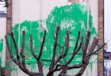 Bansky Creates A Massive Mural On The Side Of A Building In Finsbury Park, London Huge Street Mural