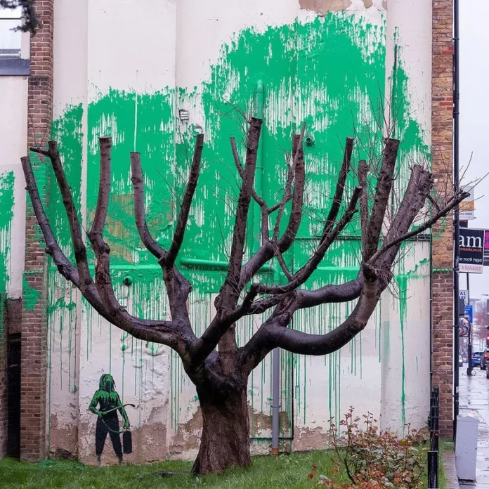 Huge Street Mural