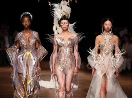 Legendary Fashion Designer Iris van Herpen Designs Stunning Geometric Outfits